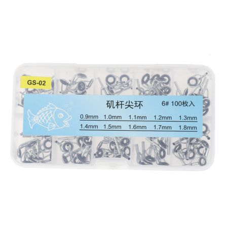 Набор колец "Тюльпан" 100 шт, арт. GS-02